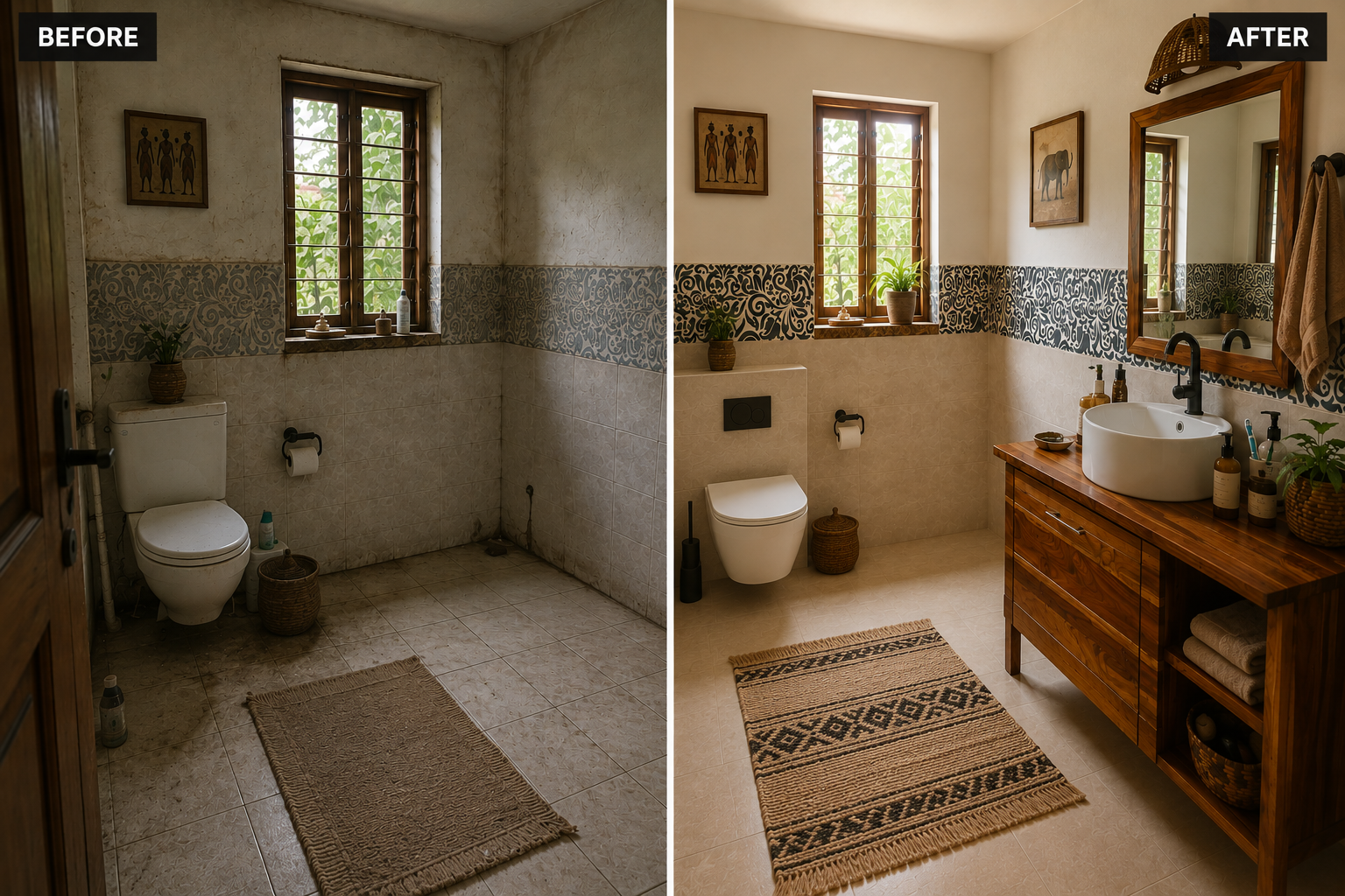 Custom Bathroom Vanity & Renovation | StarDecor Tanzania