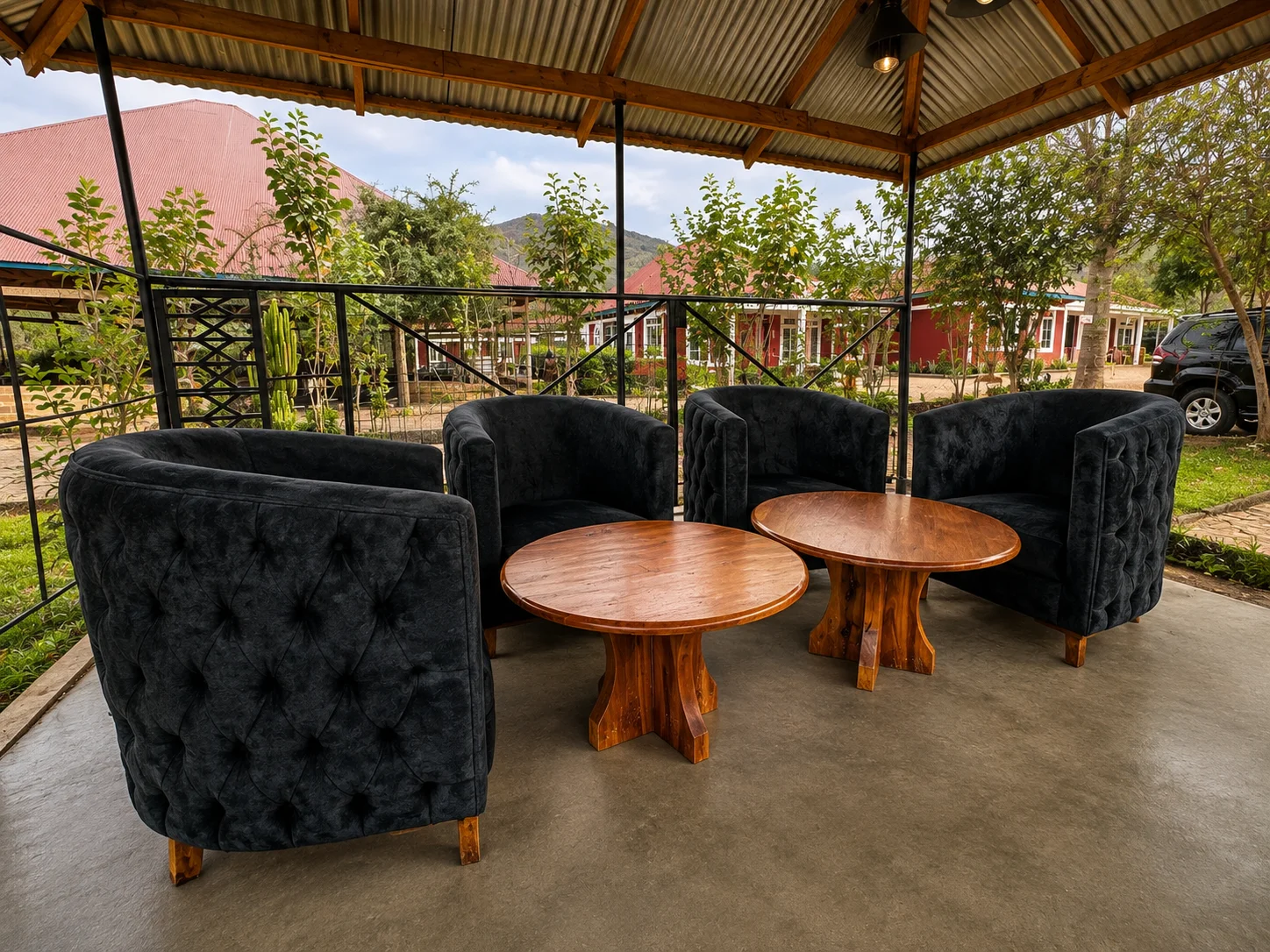 Custom Wooden Bunk Beds for Hotels in Tanzania