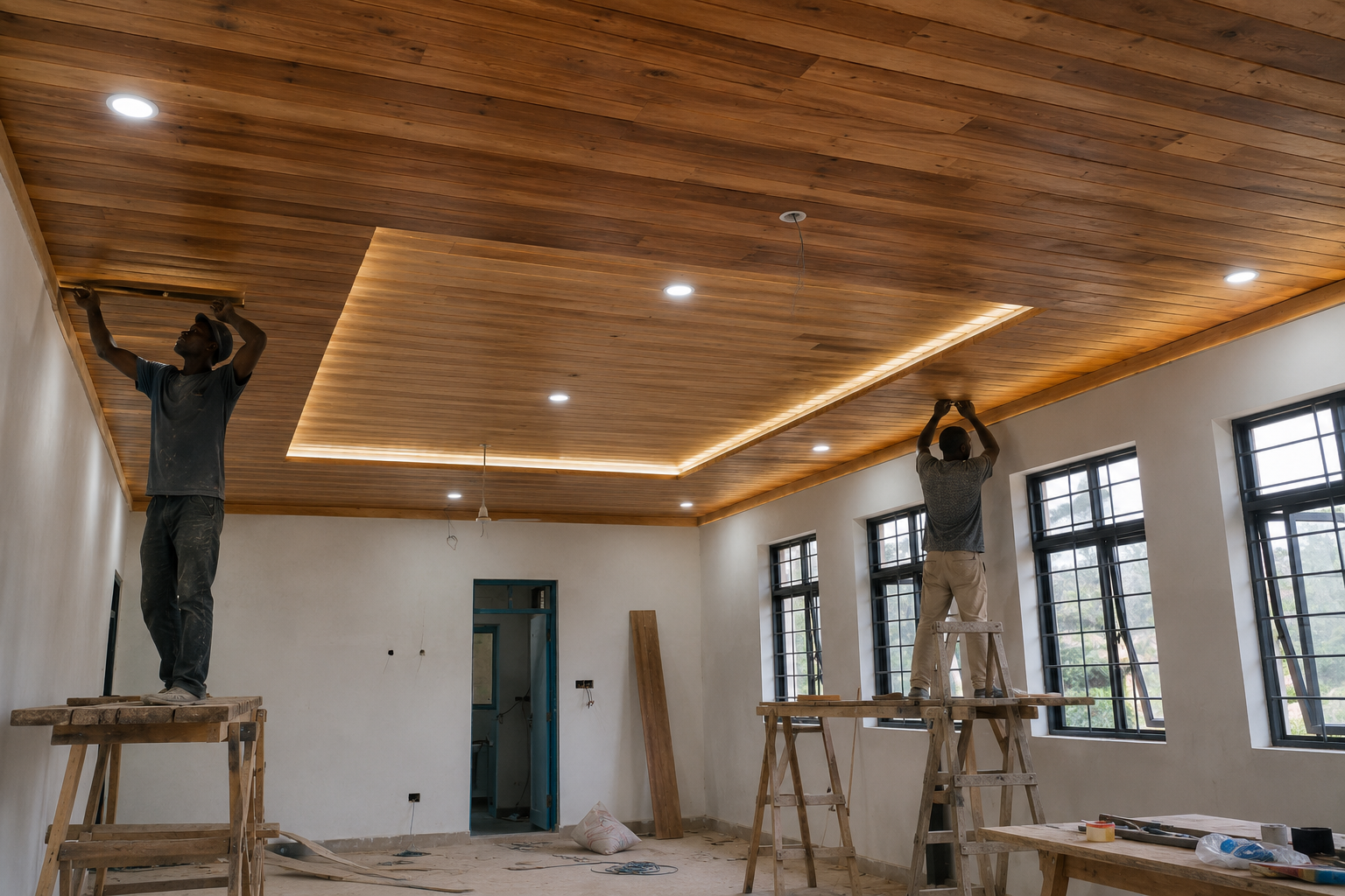 Wooden Ceiling, Roof Construction & Maintenance