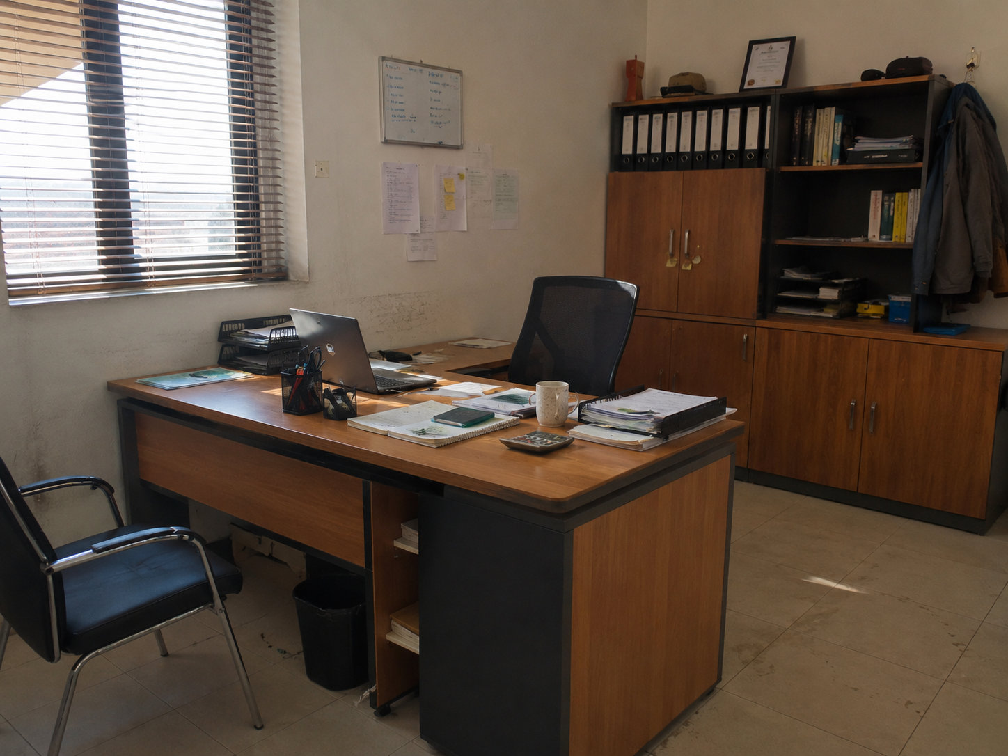 Custom Office Desk & Storage Cabinet Furniture