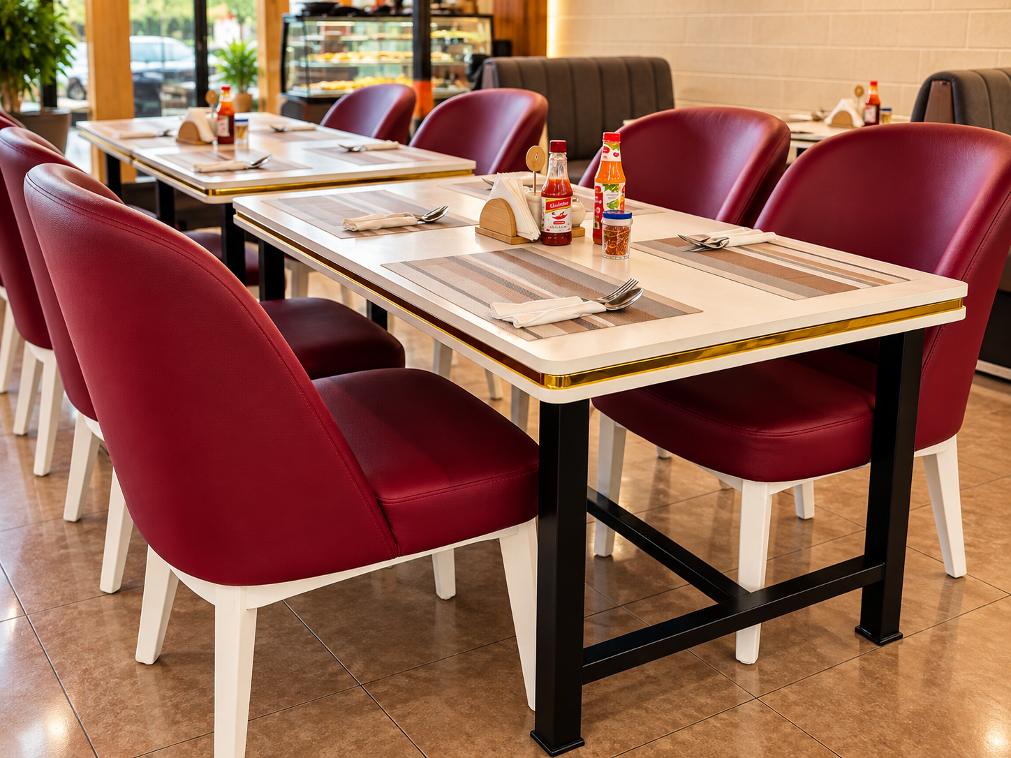 Custom Restaurant Table and Chairs in Dar es Salaam | StarDecor
